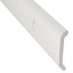 Ap Products 021-87201-16 16' Polar White Aluminum Flat Trim. Fixed Price $51.67.