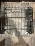 Hotpoint Dishwasher Lower Bottom Rack HDF310PGR6BB With Silverware Holder. Fixed Price $100.00.