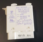Pre Owned Miele Dishwasher Heater Relay 100-120V 50/60HZ, Part # 5870220. Fixed Price $60.00.