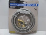 Everbilt 3/8" X 60" Universal Stainless Steel Dishwasher Connector Line Kit. Fixed Price $14.88.