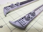 Bosch Dishwasher Rack Rail Slides Right/left & Front/rear End Caps 00669255 W4. Fixed Price $11.95.