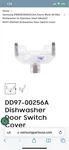 DD61-00516X001 Door Switch Cover Oem Samsung Excellent Condition. Fixed Price $20.00.