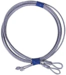 Pair Of 8'6" Garage Cables For 7' Tall Doors High Torsion Springs. Fixed Price $15.64.