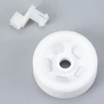 WD12X271 Dishwasher Dishrack Roller For Ge Lower Front + Axle. Fixed Price $6.95.