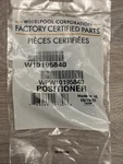 New Whirlpool Oem Positioner Dishwasher Rack Part# WPW10195840. Fixed Price $6.49.