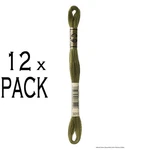 12X Dmc Embroidery Thread Mouline Special 117MC -3011, 6 Stranded, 8M. Fixed Price $23.52.