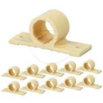 Highcraft Pex Tubing Support Standard Clamp Plastic Insulator 1/2 IN-2 10PCS. Fixed Price $8.44.