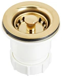 Nantucket Sinks NS-403PB Junior Duo Basket Strainer, Polished Brass. Fixed Price $54.35.