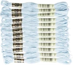 Dmc 6-STRAND Embroidery Cotton Floss, Ultra Very Light Blue. Fixed Price $6.76.