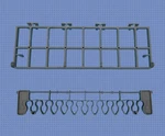 Ge WD28X10104 Dishwasher Cup Shelf W/ Stemware Holder WD28X10105, Dark Grey. Fixed Price $8.79.