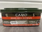 Camo Deck Screws Steel 1-7/8 In Protech Coated 350 Pack Mpn 0345128. Fixed Price $22.99.
