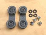 Whirlpool WDT750SAHZ0 Dishwasher ( 2 ) Guide Wheel & Bracket For Upper Rail. Fixed Price $10.00.