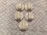 Complete Set Lot Of Range Oven Stove Knob 164D3779 KIP6T152 Bisque Beige. Fixed Price $24.99.