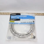 Everbilt Washing Machine Hose Stainless Steel 3/4" X 8' 7223-96-38-6E-EB. Fixed Price $9.80.