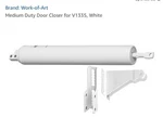 National Hardware V1346 Self-closing Light Duty Screen Door. Fixed Price $22.92.