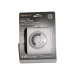 Ge Ultrapro Indoor Mechanical Timer 24HR 2-POLARIZED Outlets White New!. Fixed Price $7.99.