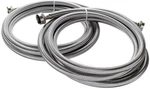 Kelaro 10 Foot Stainless Steel Washing Machine Hoses (2 Pack) - Burst Proof. Fixed Price $29.95.