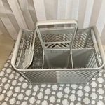 Vintage Maytag Dishwasher Utensil Basket Caddy Gray With Handle 5 Compartment. Fixed Price $25.08.