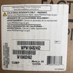 New Genuine Oem WPW10482462 Whirlpool Dishwasher Sump. Fixed Price $45.49.