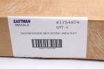 (6-PK) Eastman Universal Dishwasher Mounting Kit Countertop Unopened. Fixed Price $47.94.