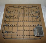 Ge Dishwasher Lower Dish-rack Assembly WD28X31218 With Cutlery Basket. Fixed Price $95.00.