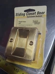 Polished Brass Pocket Door Combination Cabinet Pull -n 6770. Fixed Price $15.99.