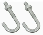 National Hardware N232-942 225 Lbs. J-bolt 2.2.L X 3/8 Thread In. 2PAC. Fixed Price $9.99.
