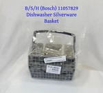 Bosch Dishwasher Cutlery Basket B/s/h 11057829, Grey, Oem Part. Fixed Price $29.63.