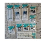 National Hardware Pegboard Tool Holders Hooks Organizer Jars Spacers - 53 Pieces. Fixed Price $33.07.