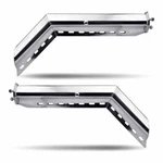 TU-9229 Trux 45 Angled 28.5 Mud Flap Hanger(pair 1/2 Bolt Spacing Stainless. Fixed Price $181.99.