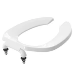 Commercial Heavy Duty Open Front Toilet Seat Without Cover, Thickened Materia.... Fixed Price $41.55.
