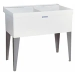 Mustee 27F Utility Sink, 34 H X 40 W 24 L, Floor Mount, 1-1/2. Fixed Price $176.99.