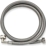Eastman Washing Machine Hose Connector With Elbow, 3/4 Ft., Silver. Fixed Price $27.99.