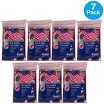 Annin Nylon U.s. Flag Banner 2X4 Ft 7 Pack New. Fixed Price $80.99.