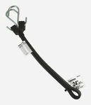 Keeper 24" Tarp Strap Black Natural Rubber Zinc Hooks Strong Durable A06224Z. Fixed Price $9.35.