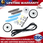 12001541 303373K Dryer Drum Roller Kit Fits For LDE7304ADE LDE8404ACL LNC7764A71. Fixed Price $28.59.