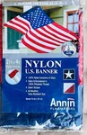 Us Made American Nylon Daily All Weather BANNER2.5FTX4FT Annin Flagmakers. Fixed Price $15.97.