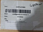 WD21X31085 Ge Dishwasher Ui Control Panel New In Box AJ1. Fixed Price $120.00.