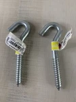 Lot Of National Hardware 3/8 X 4-1/2 Heavy Screw Hooks N220-830 New. Fixed Price $5.41.