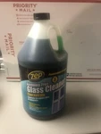Zep Glass Cleaner Concentrate Gallon 128 Oz. Streak-free Removes Smudges Dirt. Fixed Price $6.47.