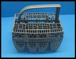 435243 Asko Dishwasher Cutlery Basket W.cover L.handle 5502-B Assy. Fixed Price $39.72.