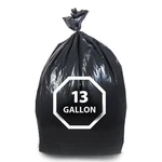 Dualplex Tall Kitchen Trash Bags 13 Gallon 200 Count Black Garbage 24. Fixed Price $48.62.