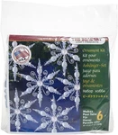 Holiday Beaded Ornament Kit-light Sapphire Snowflake Makes 6 (pack Of 1). Fixed Price $31.44.