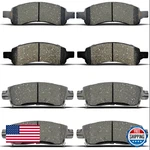 Talamoyi D1169 D883 Front Rear Disc Brake Pads Kit For Buick Enclave 08-17. Fixed Price $72.40.
