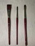 Princeton & Co. Stroke Round Artists' Brushes Set 3/4 8 12. Fixed Price $24.00.