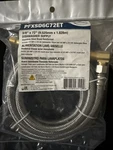 Proflo 72" Dishwasher Water Supply Kits Stainless Steel Hose. Fixed Price $15.00.