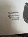 Lists Lg Dishwasher Manual Models LDS4821WW, LDS4821BB, And LDS4821ST. Fixed Price $15.00.
