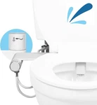 Geniebidet Rear & Feminine Ultra Thin Attachment For Toilet With Self C.... Fixed Price $60.74.