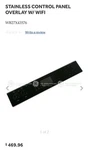 WB27X43576 New Genuine Unopened Stainless Control Panel Overlay Profile Range. Fixed Price $225.00.
