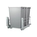Double Pullout For Under Kitchen Cabinets 35 Quart 8.75 Gallon With Soft-close. Fixed Price $467.99.
